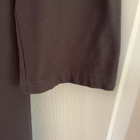 EILEEN FISHER Long Jacket Hooded Zip Front Dark Gray Size S - Picture 9 of 16